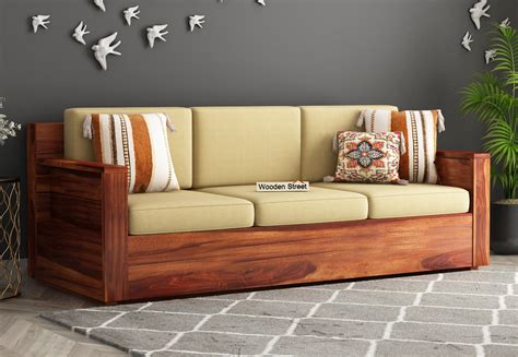 Online Wooden Sofa Set
